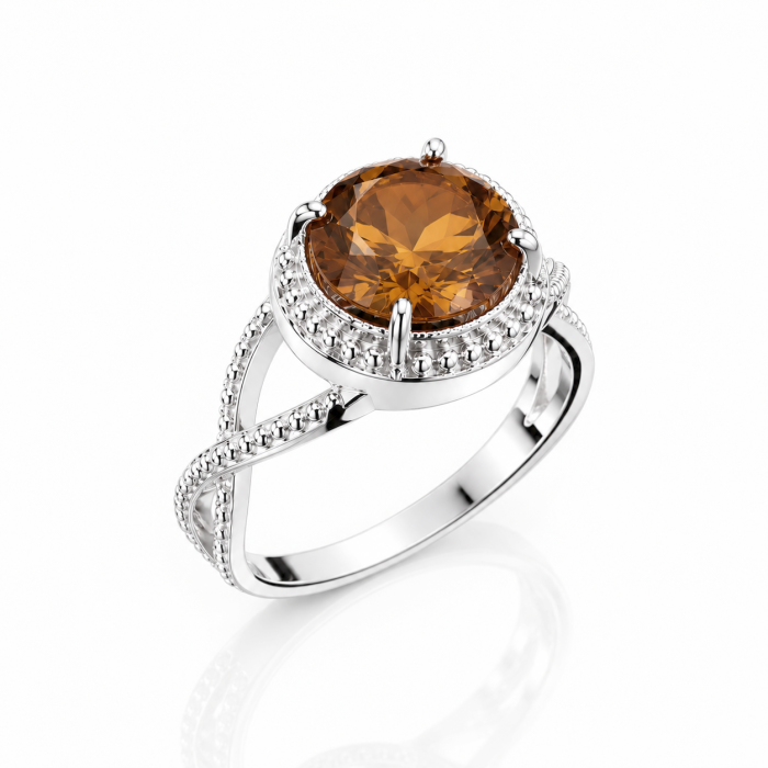 Срібна каблучка з султанітом