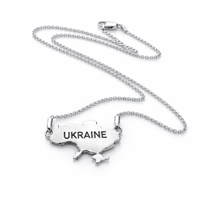 Срібне кольє Україна