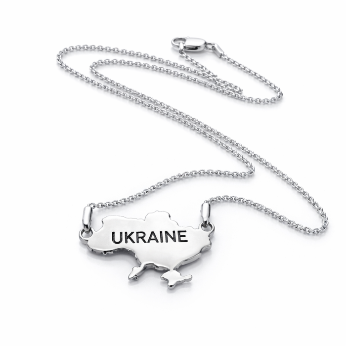Срібне кольє Україна