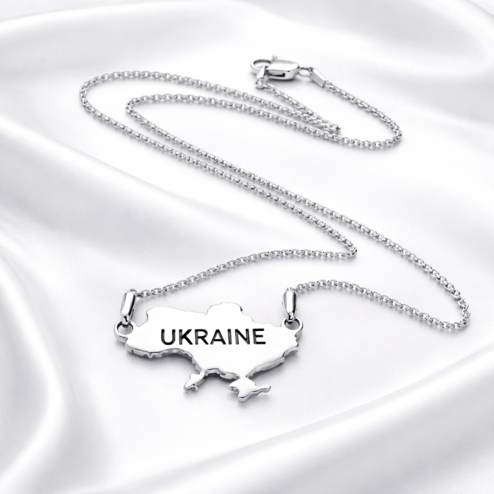 Срібне кольє Україна